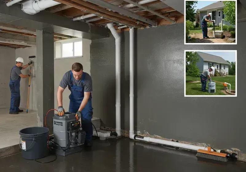 Basement Waterproofing and Flood Prevention process in Sunnyside, CA